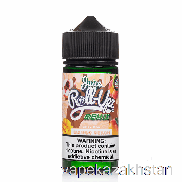 Vape Kazakhstan Mango Peach - Juice Roll Upz Remix - 100mL 3mg